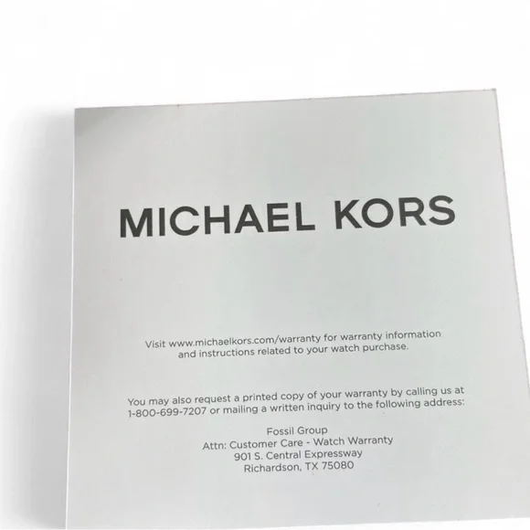 NWT MICHAEL KORS Gold and Brown Timepiece Watch Women NWT - Picture 4 of 8